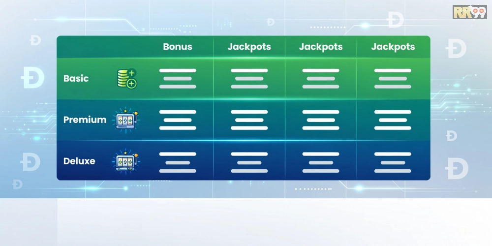 Bảng giá chi tiết các gói tải game nổ hũ rr99 cập nhật năm 2025